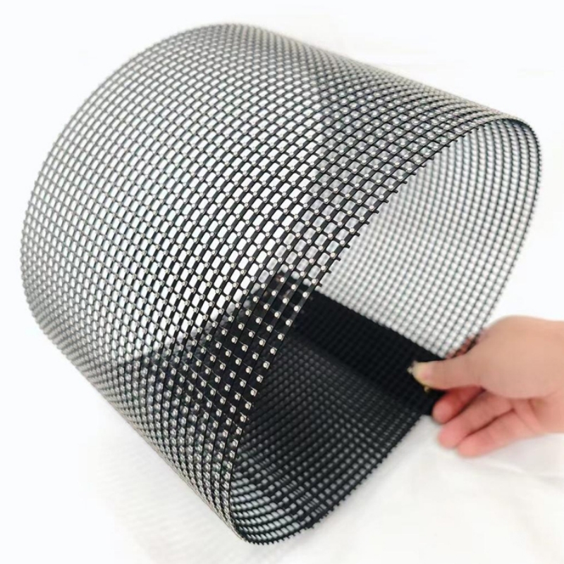 Invisible LED transparent holographic screen