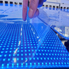 High transmittance LED transparent crystal film screen