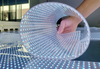 High transmittance LED transparent crystal film screen